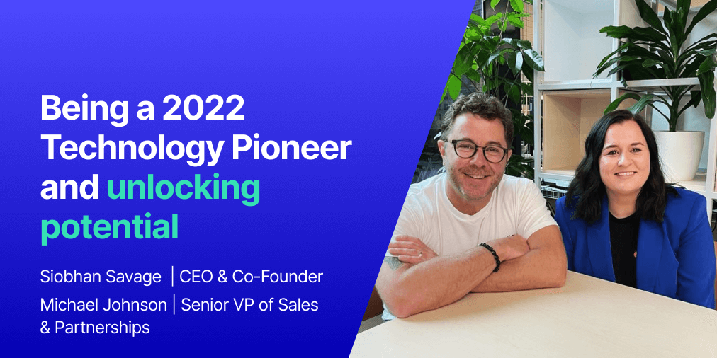 WEF Tech Pioneer MJ & Siobhan Interview