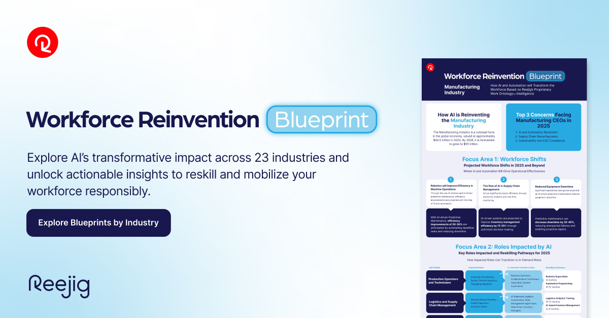Reejig Releases Workforce Reinvention Blueprint to Guide Bold, Responsible AI Adoption