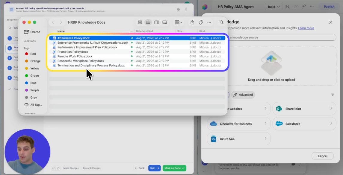 Step 1 - Company Policy Answer Agent