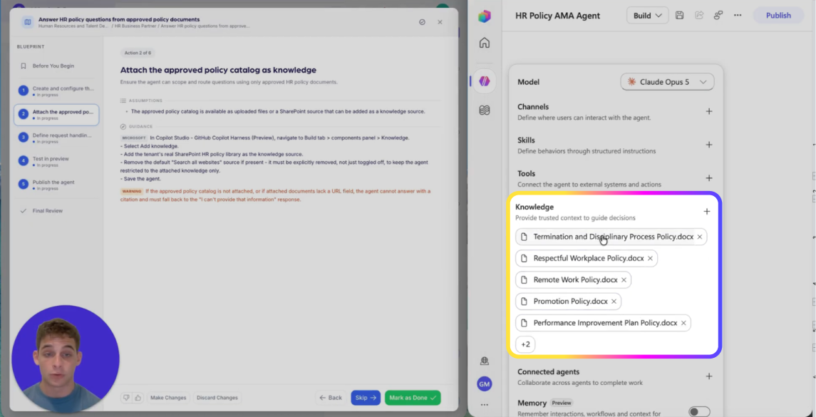 Step 3 - Company Policy Answer Agent