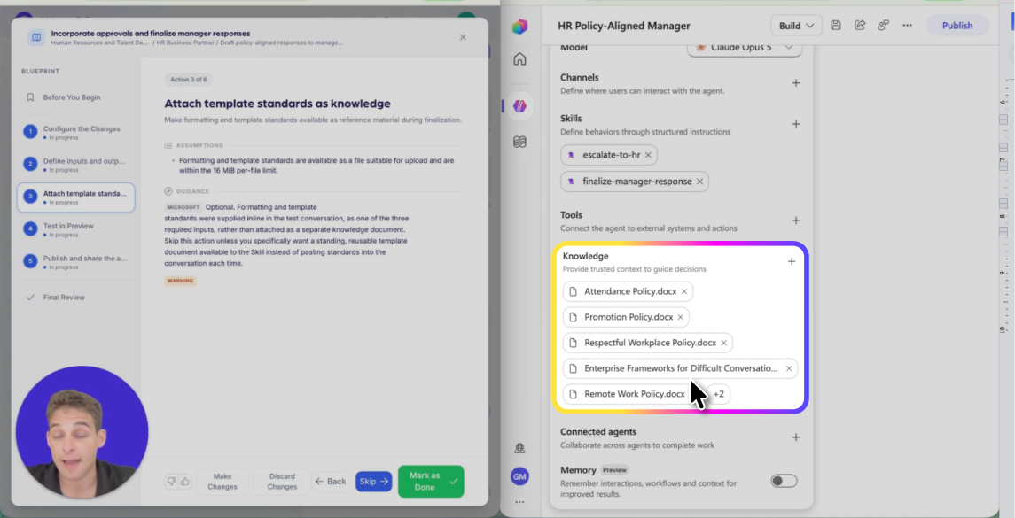 Step 3 - Manager Response Agent-1