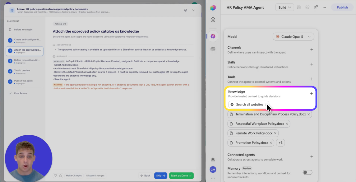 Step 5 - Company Policy Answer Agent