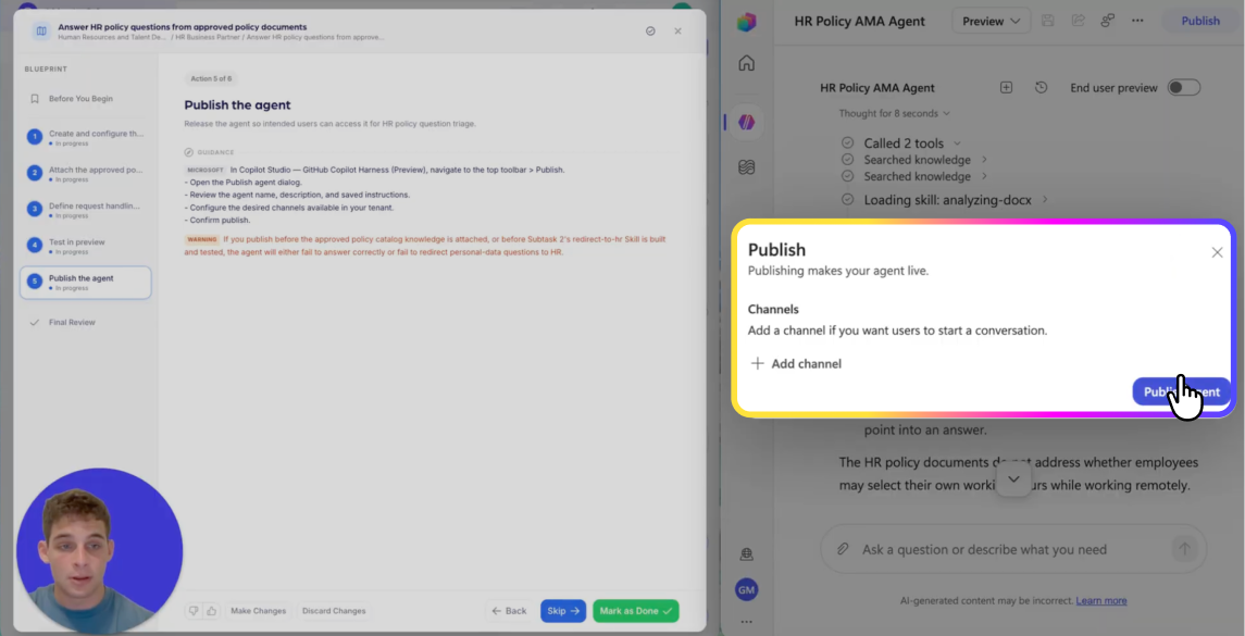 Step 7 - Company Policy Answer Agent
