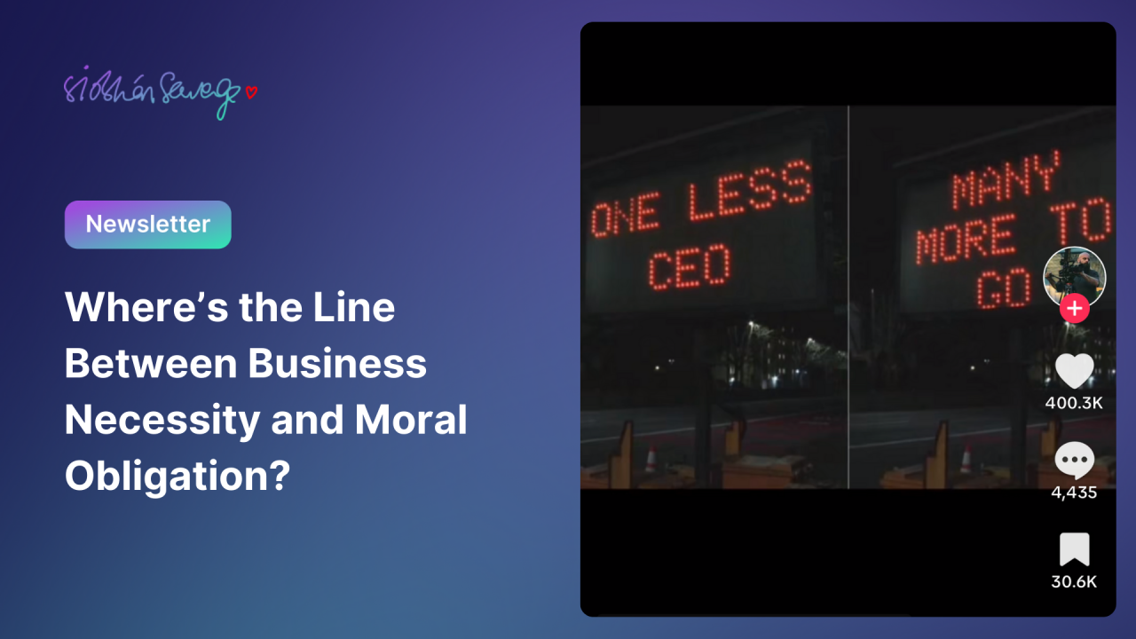 Where’s the Line Between Business Necessity and Moral Obligation?